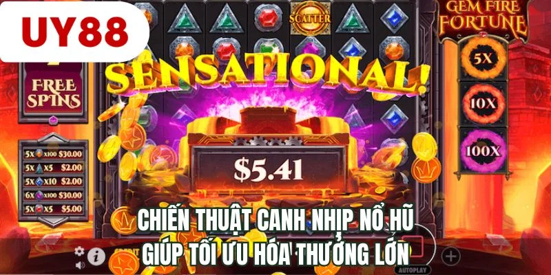 Chiến thuật canh nhịp nổ hũ giúp tối ưu hóa thưởng lớn