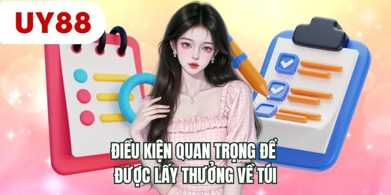 Điều kiện quan trọng để được lấy thưởng về túi
