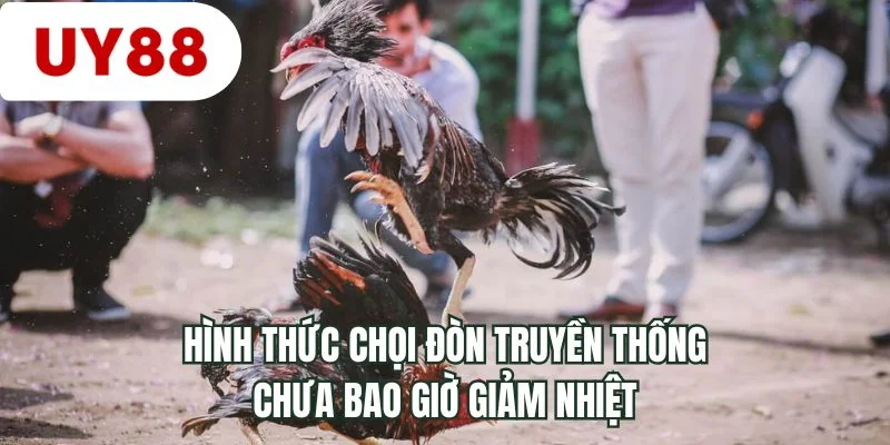 Hình thức chọi đòn truyền thống chưa bao giờ giảm nhiệt